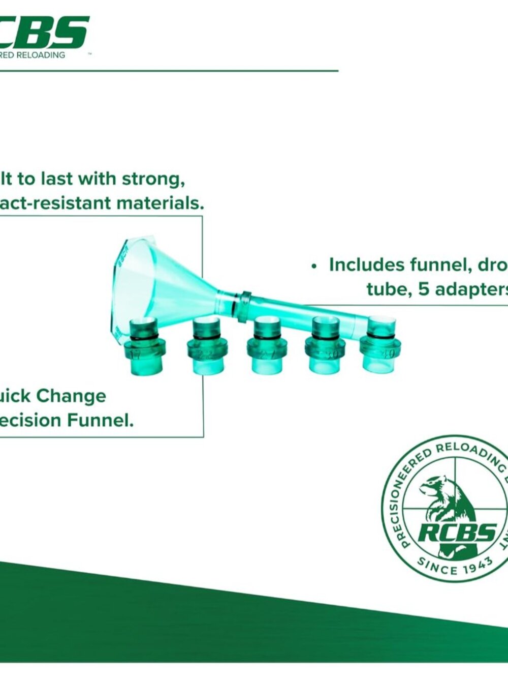 Quick Change Powder Funnel Kit, Universal Powder Funnel Kit with Quick-Change No - Picture 2 of 8